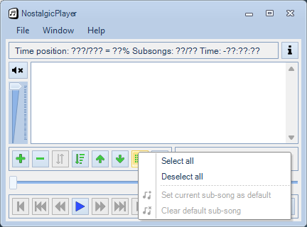 list item menu